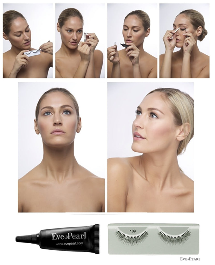 Applying False Lashes Applying False Lashes