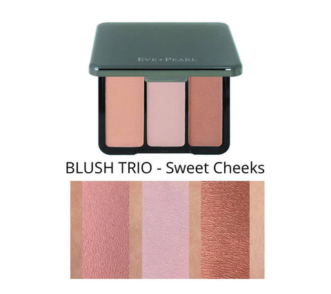 EVE PEARL Blush Trio-Sweet Cheeks EVE PEARL Blush Trio-Sweet Cheeks