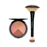 EVE PEARL Ultimate Face Compact & 204 Fan Highlighter Brush - Ageless