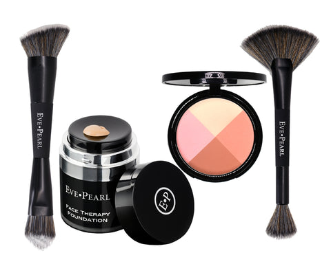 EVE PEARL 4-Pc Face Therapy Foundation & Blush Collection