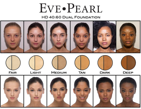 EVE PEARL Priming Moisturizer, Dual Foundation & Contour Brush Collection