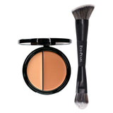 EVE PEARL HD Dual Foundation & 201 Contour Blender Brush