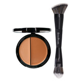 EVE PEARL HD Dual Foundation & 201 Contour Blender Brush