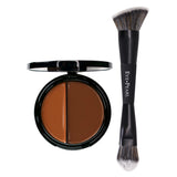 EVE PEARL HD Dual Foundation & 201 Contour Blender Brush