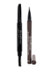 EVE PEARL Brow Pencil and Liquid Liner- Brown Spice Espresso