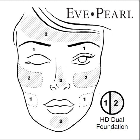 EVE PEARL HD Dual Foundation Duo
