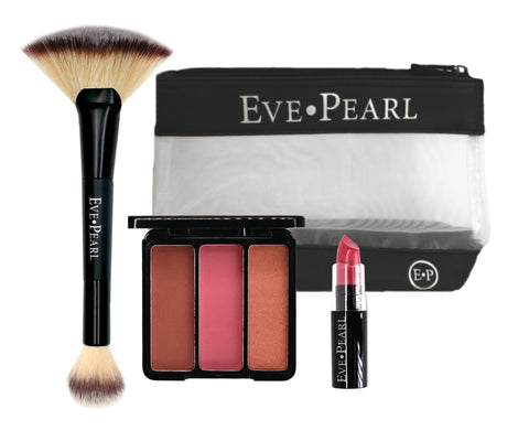 EVE PEARL 4-pc Blush & Lip Travel set-Sultry
