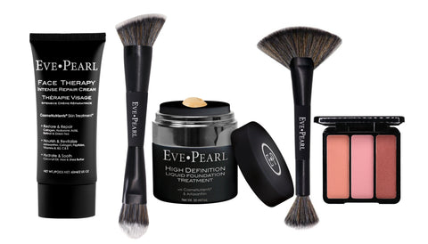 EVE PEARL  5-Pc Face Cream, Liquid Foundation and Cheek Set
