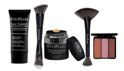 EVE PEARL  5-Pc Face Cream, Liquid Foundation and Cheek Set