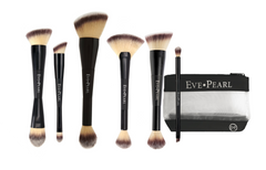 EVE PEARL 7-Pc Deluxe Dual Brush Set & MU Bag