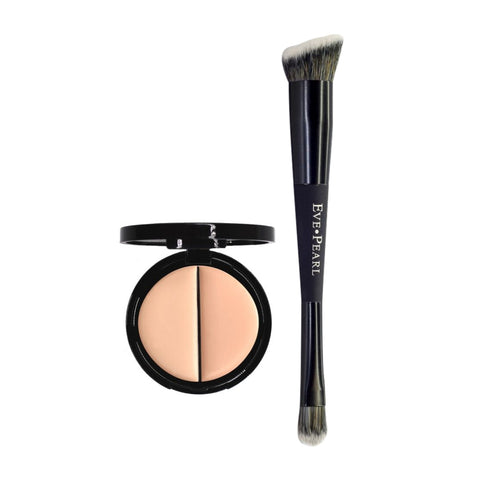 EVE PEARL Dual Salmon Concealer & 202 Concealer Blender Brush