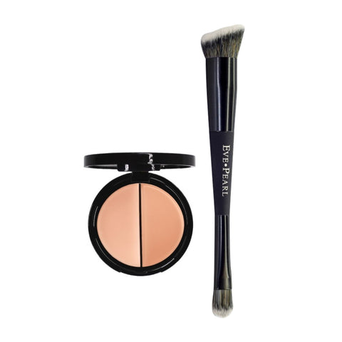 EVE PEARL Dual Salmon Concealer & 202 Concealer Blender Brush