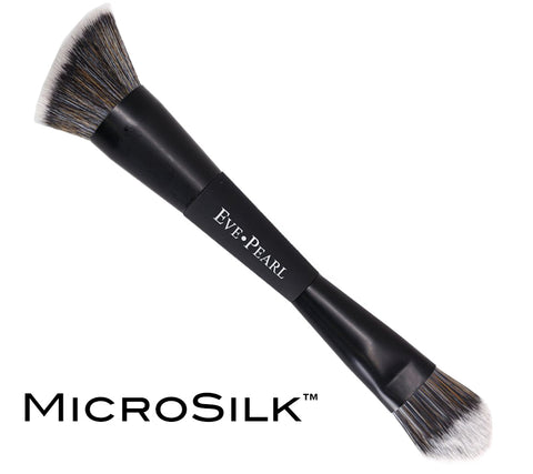 EVE PEARL B201 MicroSilk™ Dual Contour Blender Brush – EVE PEARL GreatFaces