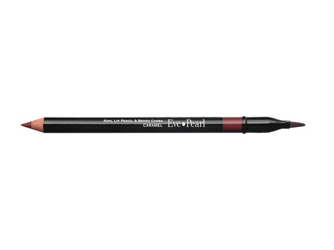 EVE PEARL Lip Pencil & Brush Combo-Caramel
